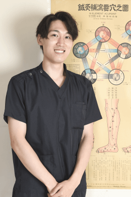 男性鍼灸師